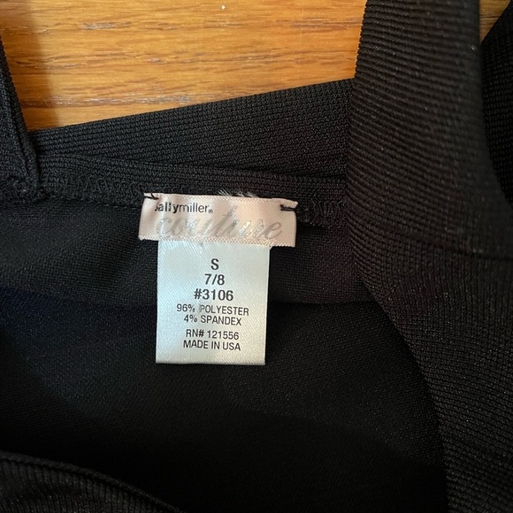 Sally Miller Couture Girl’s Black Dress Size Small - Picture 2 of 3